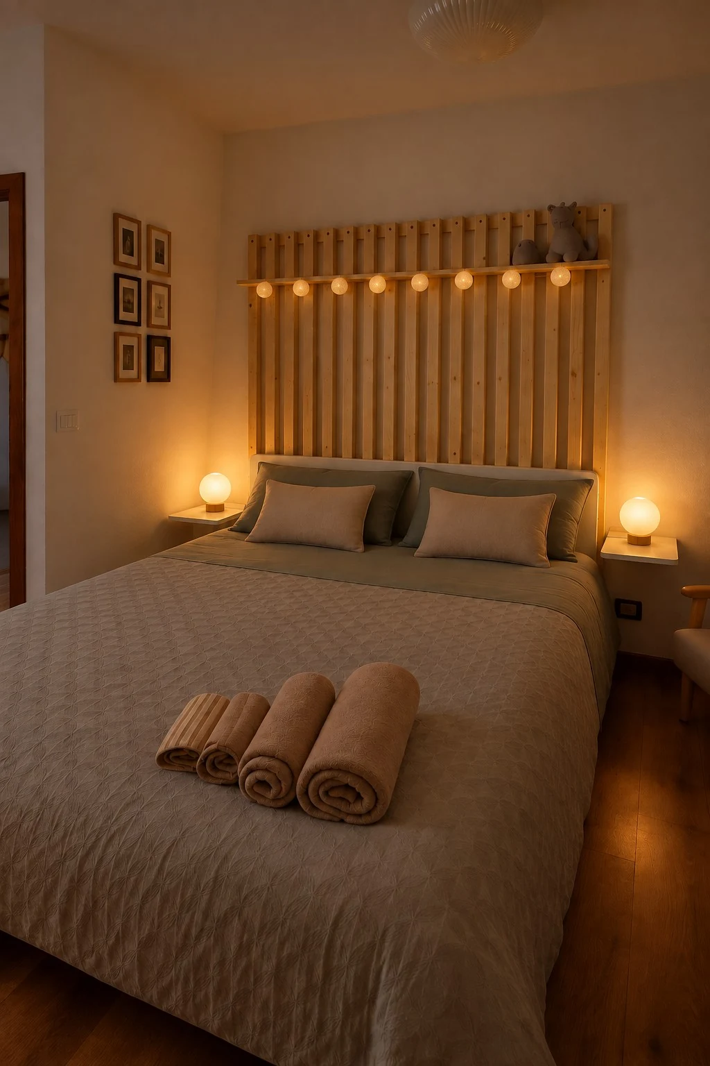 Camera Magnola con letto matrimoniale e Smart TV